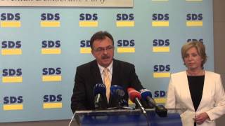 Jože Tanko glede odstopa predsednice vlade, 30. 4. 14