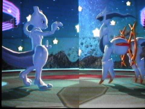 Mewtwo Vs Arceus Youtube