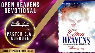 Open Heavens Devotional January 17 2026 Topic The Blessings Of The Lord ...