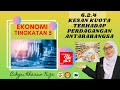 EKONOMI  BAB 6. : 6.2.4 KESAN KUOTA TERHADAP PERDAGANGAN ANTARABANGSA (TINGKATAN 5)