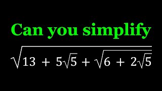 Simplifying A Very Radical Expression | Denesting Radicals