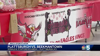 Beekmantown high school boys' ice hockey wins 11th annual Hannah's Hope Fund Game