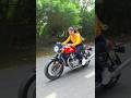 Girl riding bike continental gt 650