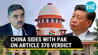 Xi Jinping Backs Pak On Article 370 Verdict; China Cites UN Resolutions On Kashmir, Wants Dialogue