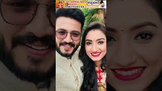 Kannada agnisakshi serial actor vijay suriya and wife chaitra whatsApp status video siddharth wife🥰