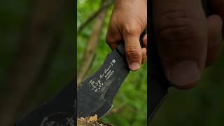 🗑️ Good or Garbage? Tom Brown Tracker Survival Knife #shorts #survival #knife #shortsvideo