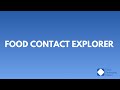 Introducing the Food Contact Explorer