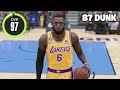Poster Dunk With LeBron In Every NBA 2K