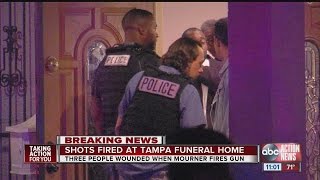 3 injured in shooting at Tampa funeral home
