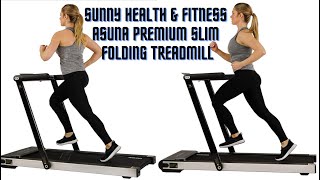 Sunny Health & Fitness ASUNA Premium Treadmill | Product Review Camp