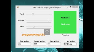 VB Net : How to make a color picker