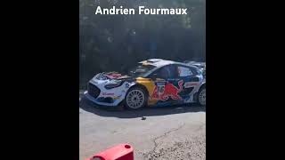 wrc rally legend andrien fourmaux ford m-sport in a very fast and dynamic passage simply incredible🚀