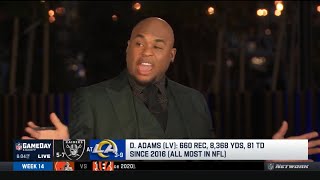 Steve Smith Sr. calls Chase Claypool a “Bum” on NFL Network pre-game show! (Raiders @ Rams) 12/8/22