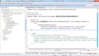Secure Your Spring-Based Applications: Web Security Java Configuration | packtpub.com