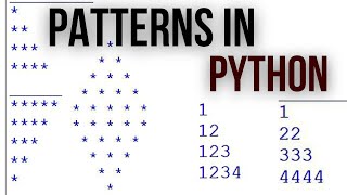 Pyramid Pattern in Python | Patterns in Python | Python Pattern Programs | Star
