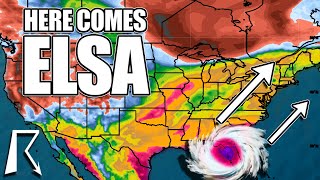 Hurricane Elsa Forecast Update, Gulf States & Caribbean Prepare Now.