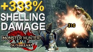 From 93 to 310 DMG - All the stuff that Improves Gunlance Shelling Damage In Monster Hunter Sunbreak