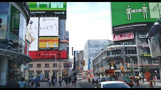 一路追寻帶你去Eaton Center-Yonge St (央街)路邊經過舊唐人街-談話時光流逝历史沧桑和丟失的記憶-加拿大多倫多移民生活