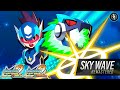 sky wave remastered ► megaman star force 2 zerker x ninja saurian