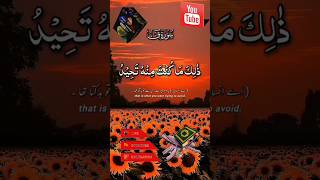 Motivational Crying Quran Recitation Of Surat Qaaf | Popular Islamic Short Video of Quran Recitation
