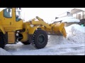 冬の終わりの除排雪作業