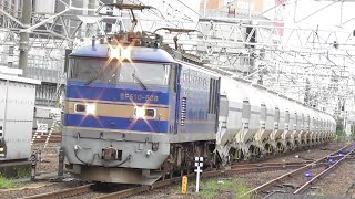 EF510-508＋白ホキ 5767レ 名古屋駅通過