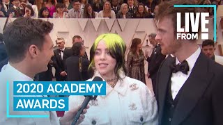 Billie Eilish Is Speechless at 2020 Oscars: "It's Crazy"  | E! Red Carpet & Award Shows