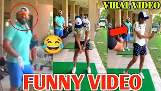 Watch: Shubman Gill FUNNY VIDEO With Yuvraj Singh Playing Golf 😂😜 | India Cricket News