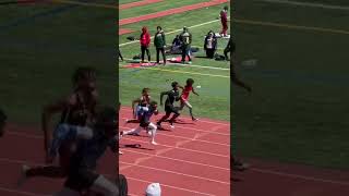 8th grader Kameran Warren runs 11.24 in  Atlanta Track Classics Middle School Bo