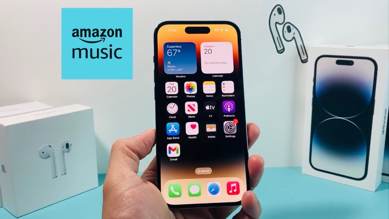 How To Install Amazon Music App On Iphone Youtube