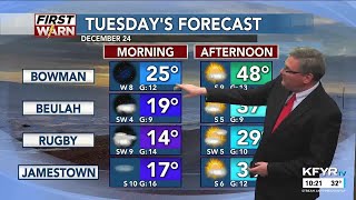 KFYR First News at Ten Weather 12/23/2024