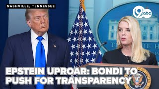 Bondi says she will release Epstein case transcripts after MAGA uproar