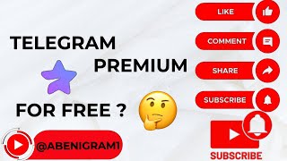 How to Telegram premium for free ?? || Full video !!