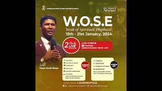 W.O.S.E (WEEK OF SPIRITUAL EMPHASIS) DAY 4 TEST