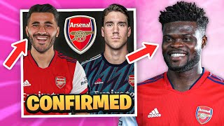 Arsenal OFFER Dusan Vlahovic 5 Year Contract! | Partey Returning & Kolasinac CONFIRMED Transfer!