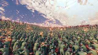 30,000 US Shotgun Soldiers vs 3 MILLION Zombies- Ultimate Epic Battle Simulator | UEBS 2
