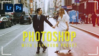 [포토샵 강좌] 라이트룸 프리셋 포토샵에서 활용 및 저장 방법 I How to put Lightroom preset into Photoshop