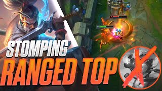 How to STOMP ranged top with YASUO | Dzukilll