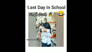 last Day in school 😅 Funny#shorts #life #comedy 😅