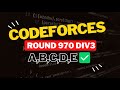 Codeforces Round 970 (Div. 3) || Editorial for Problem A,B,C,D,E