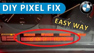 How To Fix BMW Instrument Cluster Pixels the Easy Way BMW E38 E39 E53 | BOND Garage