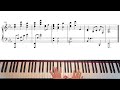 【賛美】主の真実はくしきかな（父の神の真実）great is thy faithfulness ピアノアレンジ楽譜付き piano arrangement with music sheet