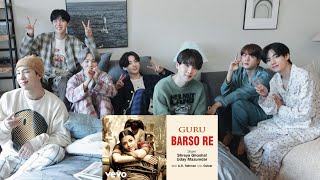 bts reaction to Barso Re song l bts reaction to bollywood song l