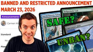 π¨ Ban Announcement! π¨ - π Standard Is Great! π π Modern Unbans? π π» Historic Ban! π»
