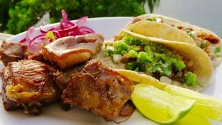 cómo hacer CARNITAS DE PUERCO.