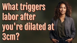 What triggers labor after you're dilated at 3cm?
