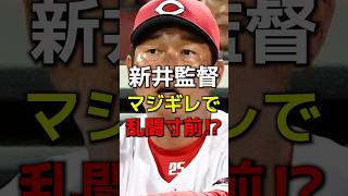 新井監督マジギレで乱闘寸前！？　#プロ野球#野球