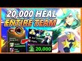 20,000 HEAL PER CHAMPION (IMPOSSIBLE TO LOSE) - BunnyFuFuu | Teamfight Tactics