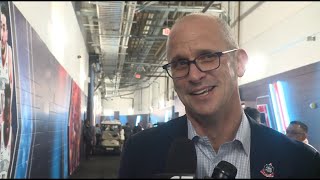 UConn Head Coach Dan Hurley reacts to Final Four win over Miami | Full Interview