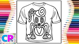 Mommy Long Legs T-Shirt Coloring Pages/Poppy Playtime/4URA & Young Viridii - Yesterday[NCS Release]